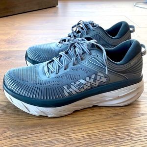 Hoka ONE Bondi 7 Wide Men’s Athletic Shoe 12 2E